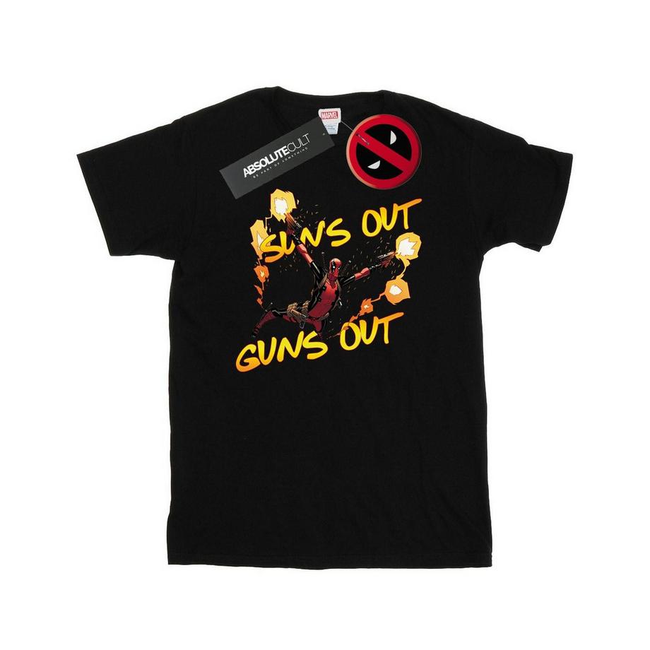 MARVEL Deadpool Sun's Out Guns Out T-Shirt  
