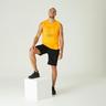 NYAMBA  Tank-Shirt Fitness Baumwolle dehnbar Herren gelb mit Motiv Gelb