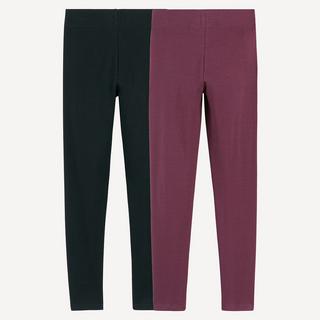 La Redoute Collections  Lot de 2 leggings 