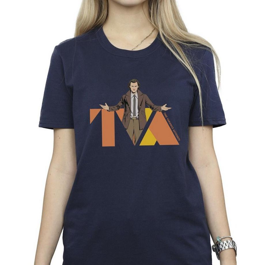 MARVEL TVA T-Shirt Stampata Maniche Corte  