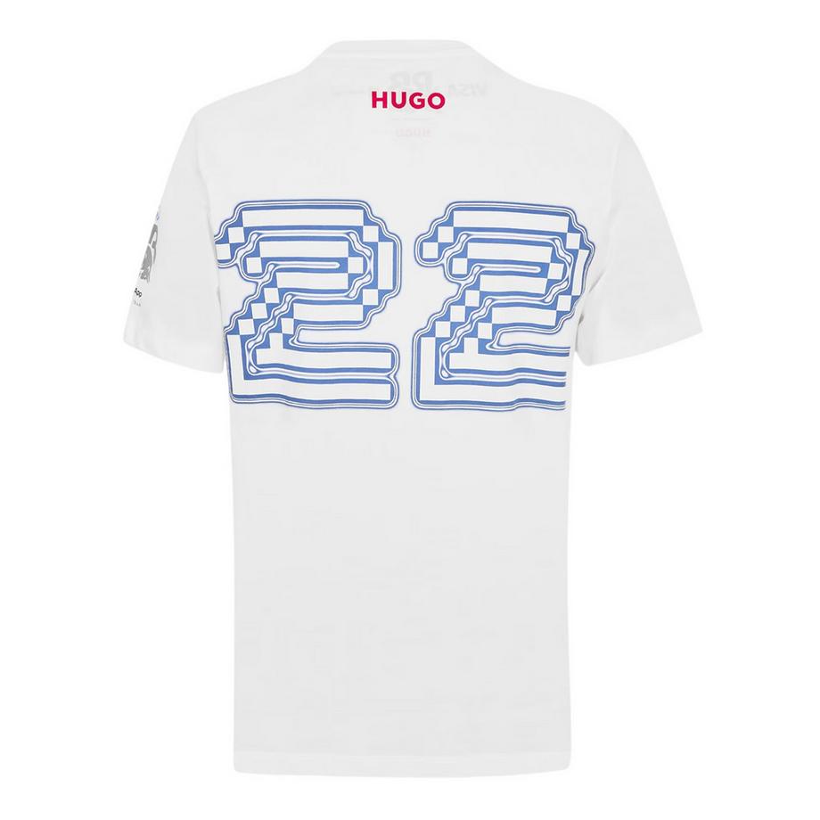 HUGO  Tsunoda Maglietta Regolare Girocollo 