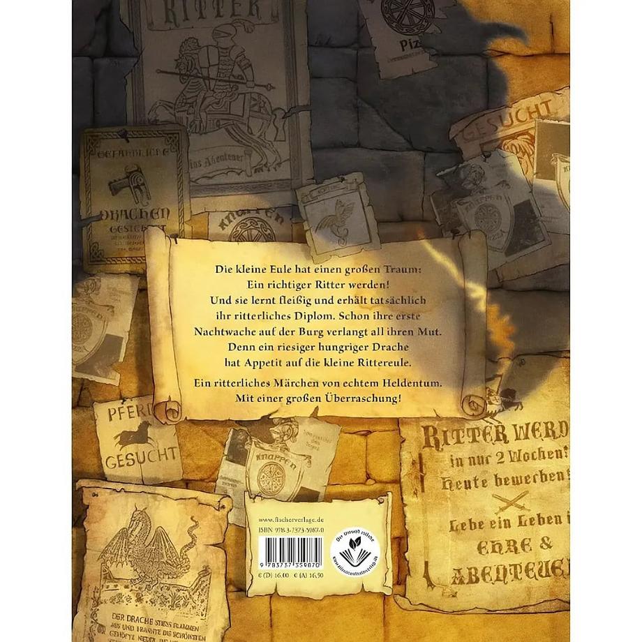 Die kleine Rittereule Denise, Christopher; Gutzschhahn, Uwe-Michael (Übersetzung) Gebundene Ausgabe 