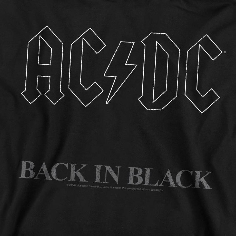 AC/DC ACDC Back In Black Sweatshirt  