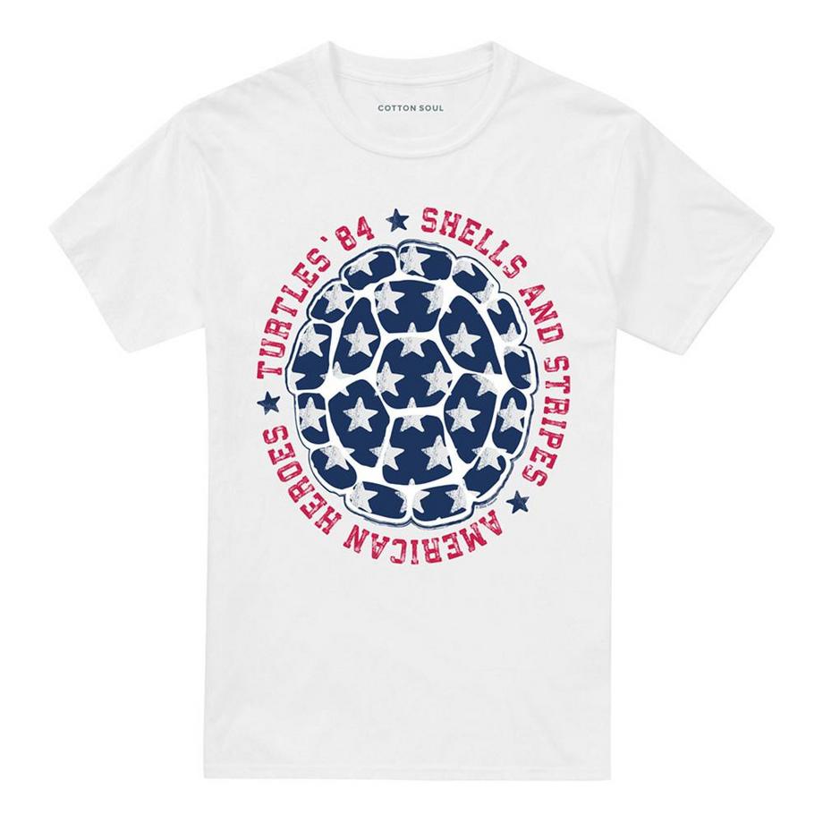 T-Shirt4 Juillet Shells And Stripes