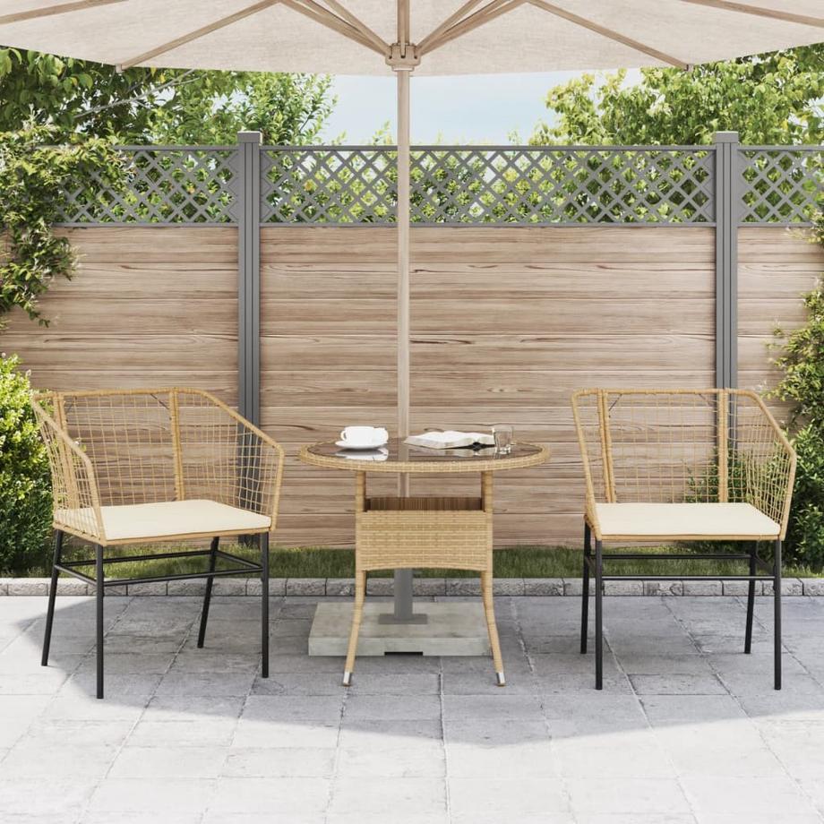 VidaXL Gartenstuhl poly-rattan  