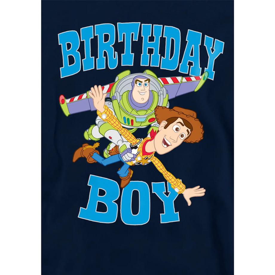Toy Story  Birthday Boy Felpa Con Cappuccio Woody E Buzz Lightyear 
