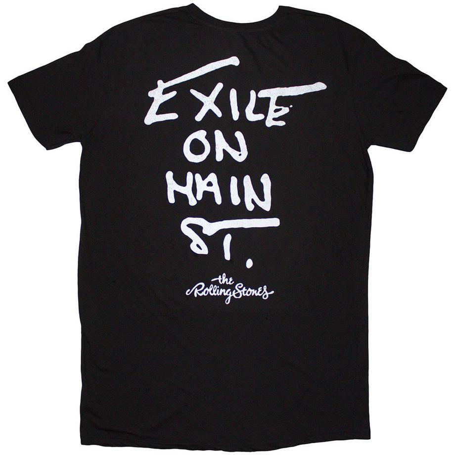 The Rolling Stones  Robe T-ShirtStyle Imprimé Au Dos Ya Gotta Roll Exile 