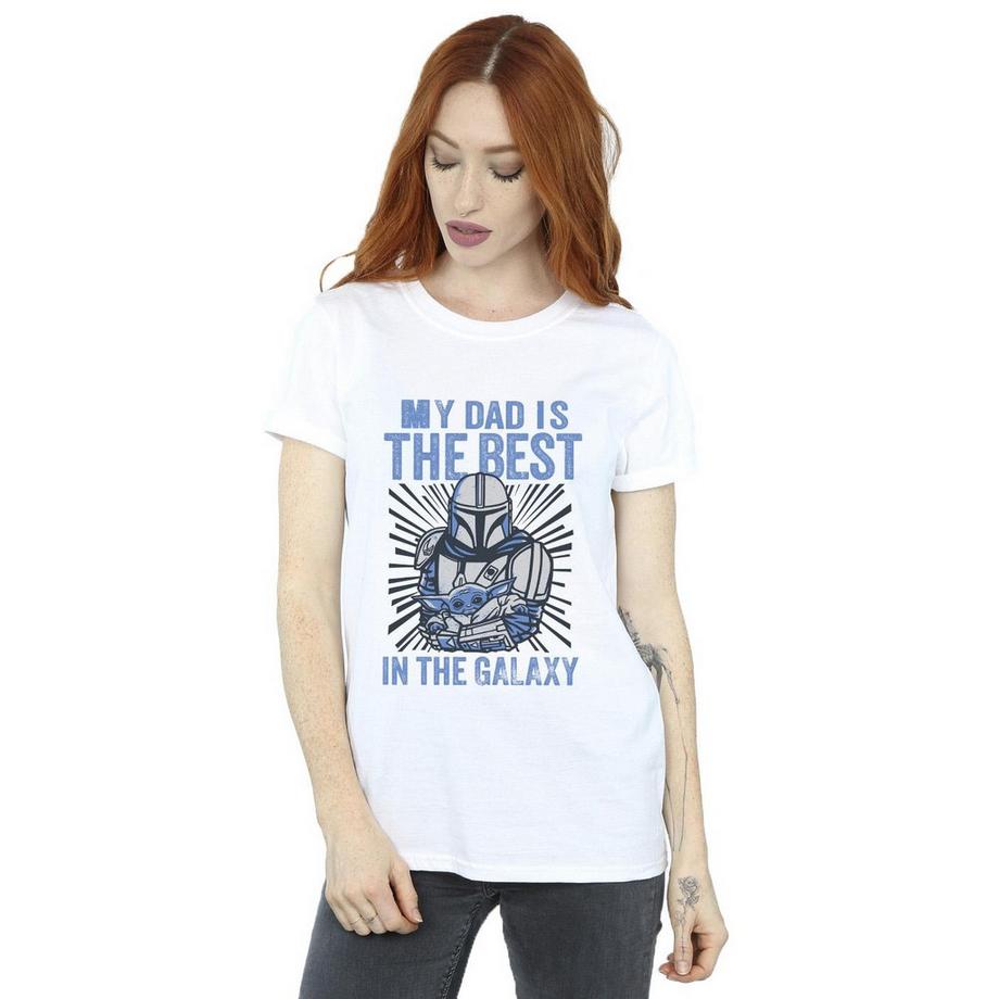 STAR WARS T-Shirt Mandalorian Best Dad  