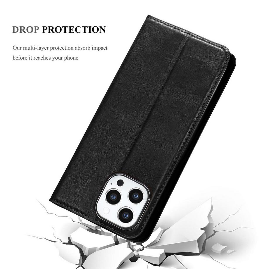 Cadorabo  Hülle für Apple iPhone 13 PRO MAX Magnetverschluss, Kartenfach 