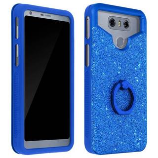 Avizar  Cover Glitter con anello blu 