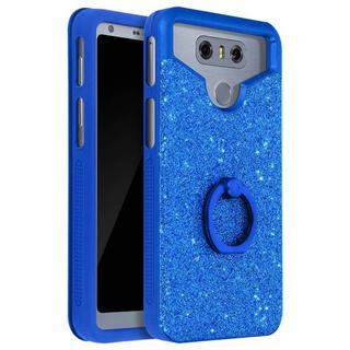 Avizar  Cover Glitter con anello blu 