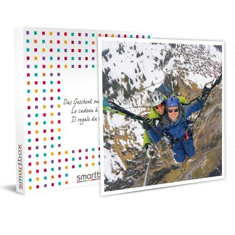 Smartbox  Dans le ciel de la Suisse : vol passionnant en parapente biplace - Coffret Cadeau 