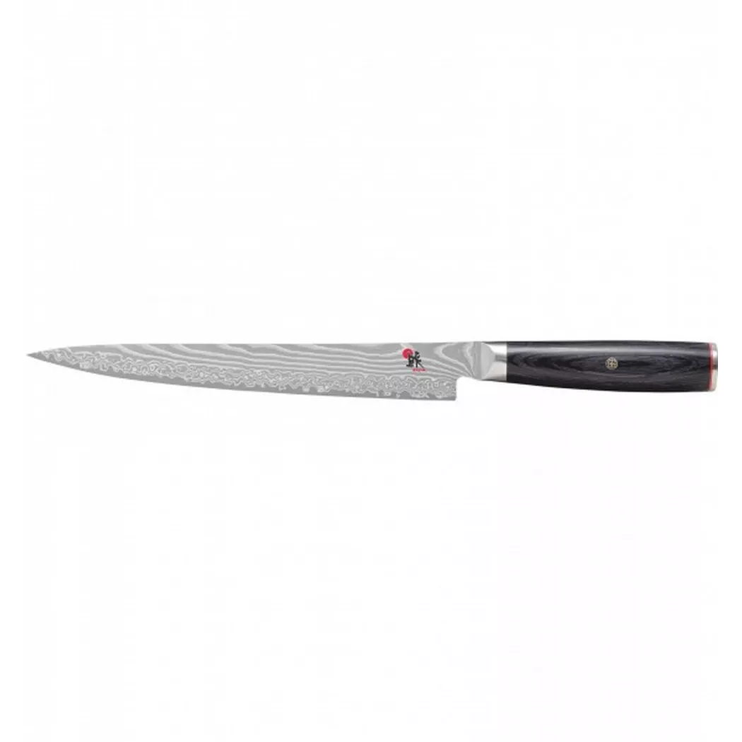Tranchiermesser Miyabi silber FC61 Stahl/Pakkaholz 24 cm