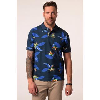 JP1880 Piqué Halbarm Floral Alloverprint Poloshirt  