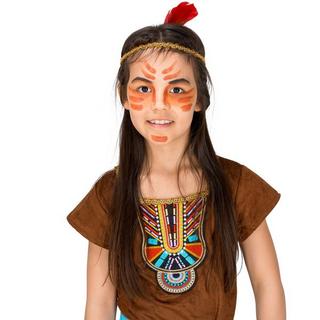 Tectake  Costume de fille indienne Petite Renarde 
