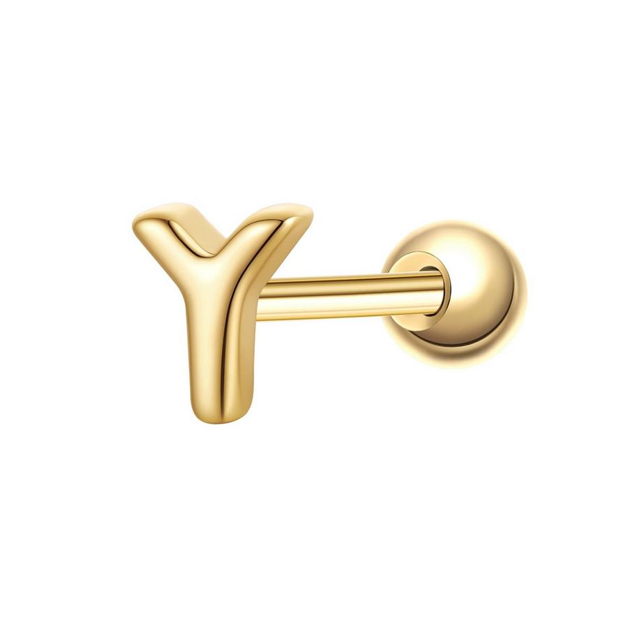 Piercing Buchstabe Y