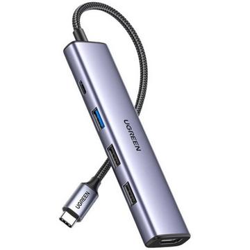 UGREEN Adattatore multifunzione USB-C da PD a HDMI, USB-A