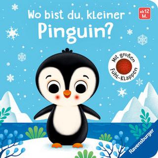 Wo bist du, kleiner Pinguin? Jakobs, Emilie; Iossa, Federica (Illustrationen) Couverture rigide 