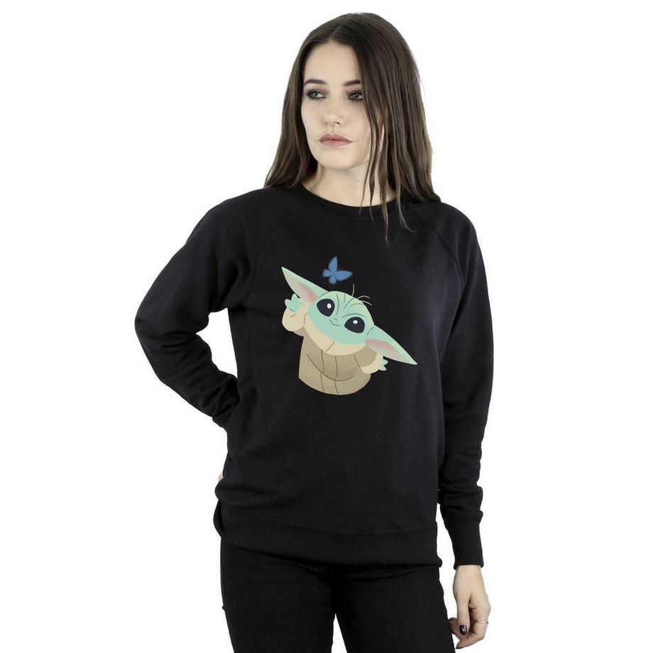 STAR WARS The Mandalorian Butterfly Catching Sweatshirt  