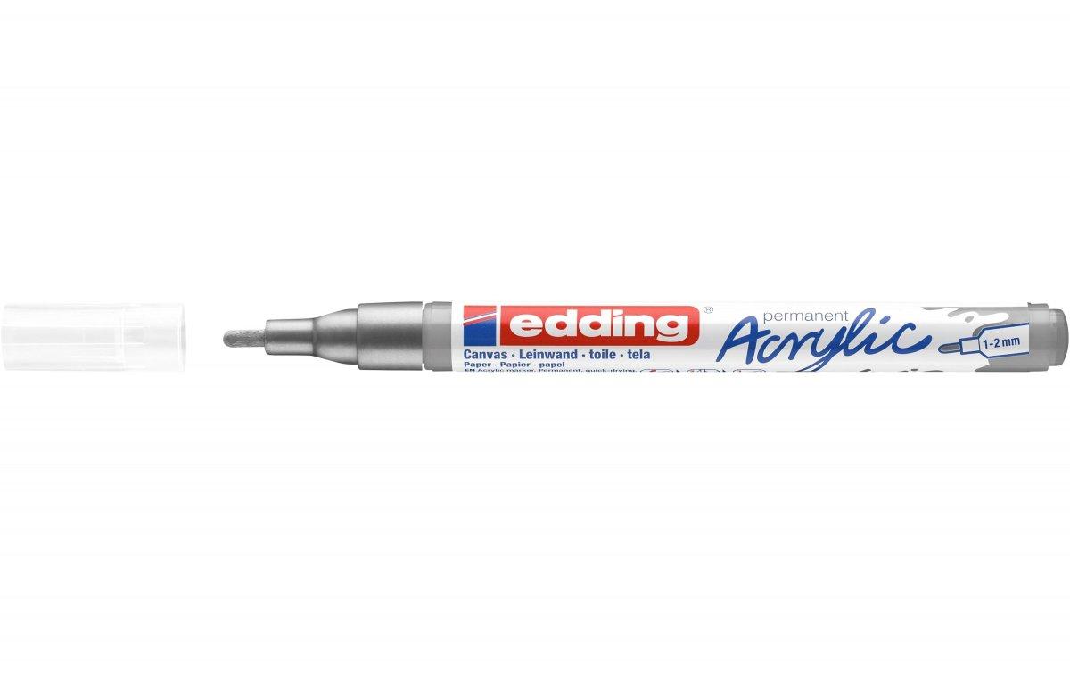Edding EDDING Acrylmarker 5300 1-2mm 5300-923 silber sdm  