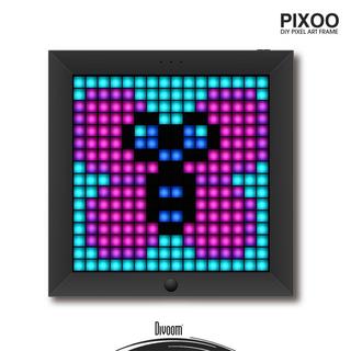 Divoom  Pixoo - Bilderrahmen mit einstellbaren Pixeln 