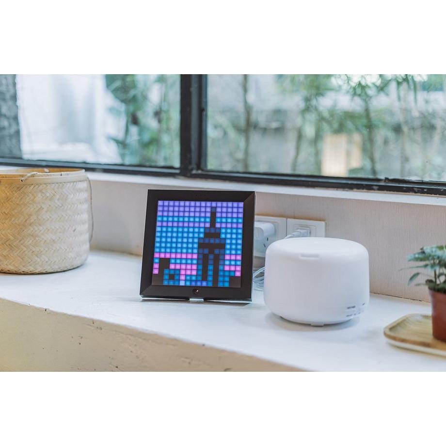 Divoom  Pixoo - LED programmierbarer Pixelart Bilderrahmen 