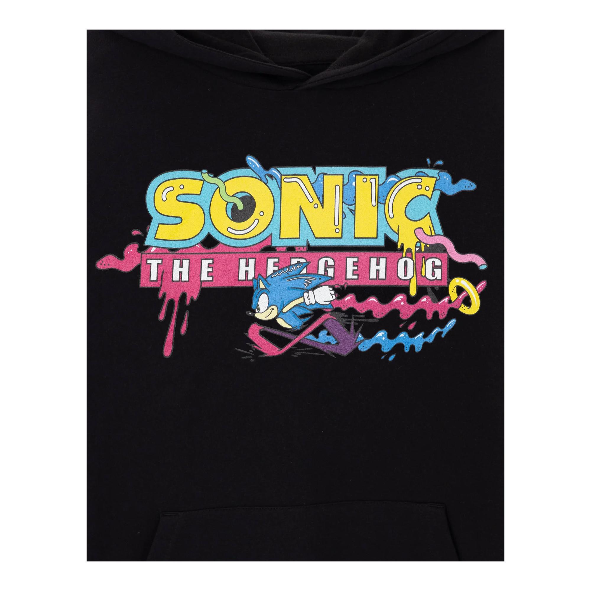 Sonic The Hedgehog  Kapuzenpullover Logo 