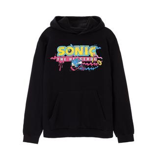 Sonic The Hedgehog  Kapuzenpullover Logo 