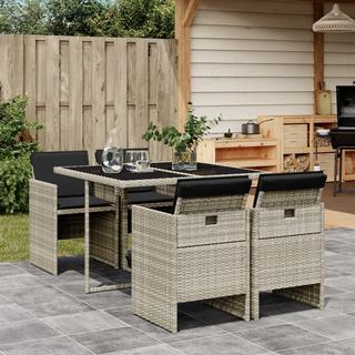 VidaXL Garten essgruppe poly-rattan  