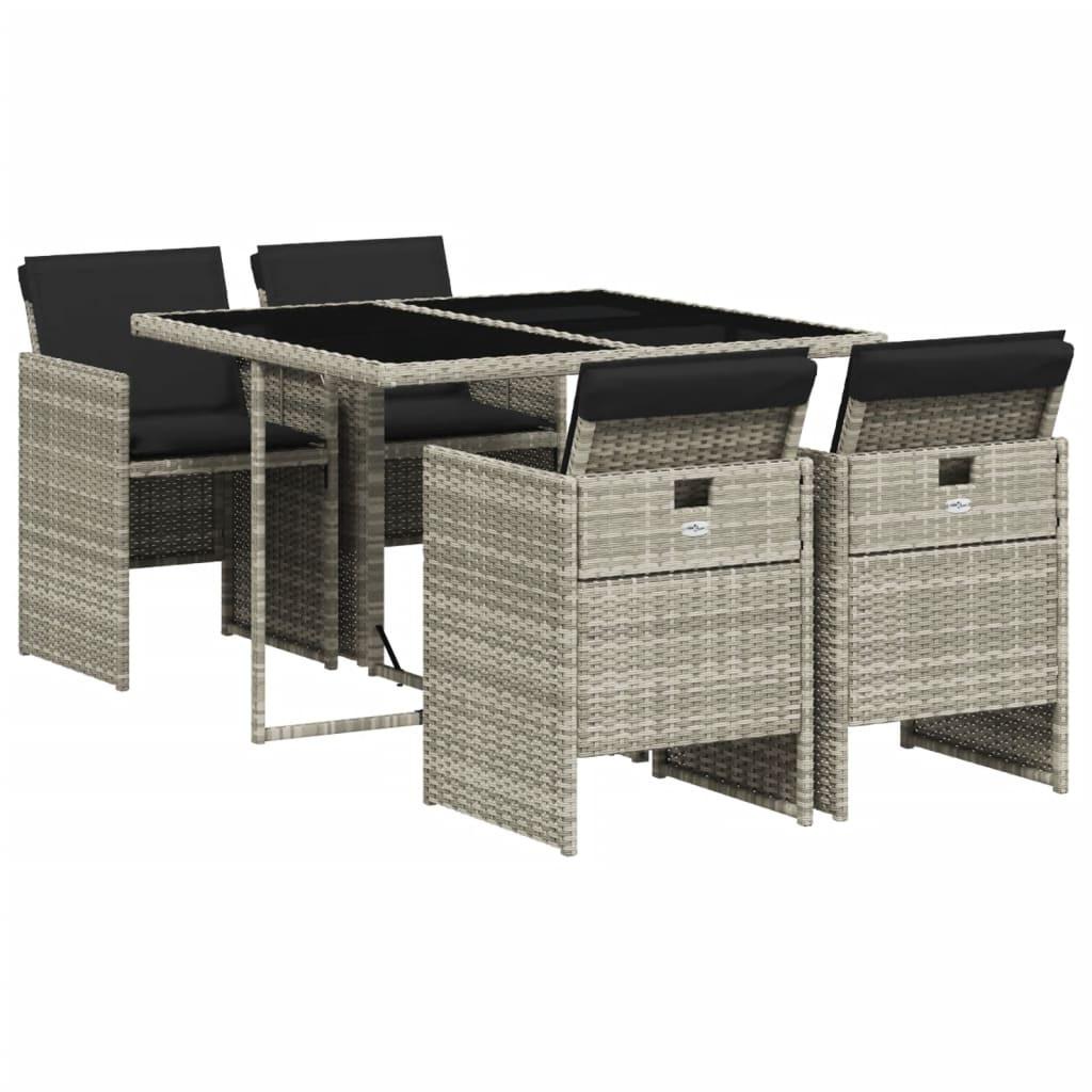 VidaXL Garten essgruppe poly-rattan  