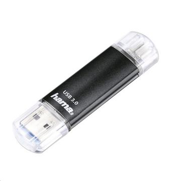 USB-Stick Laeta Twin - 256 GB, USB 3.0, 40MB/s, Schwarz