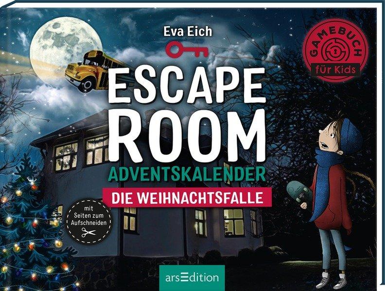 Image of ARS EDITION ARS EDITION Adventskalender 20.6x15.6cm 34856419 Escape Room Weihnachtsfalle - ONE SIZE