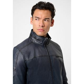 RICANO  Veste en cuir pour homme Ricma avec col montant dans le style Blouson 