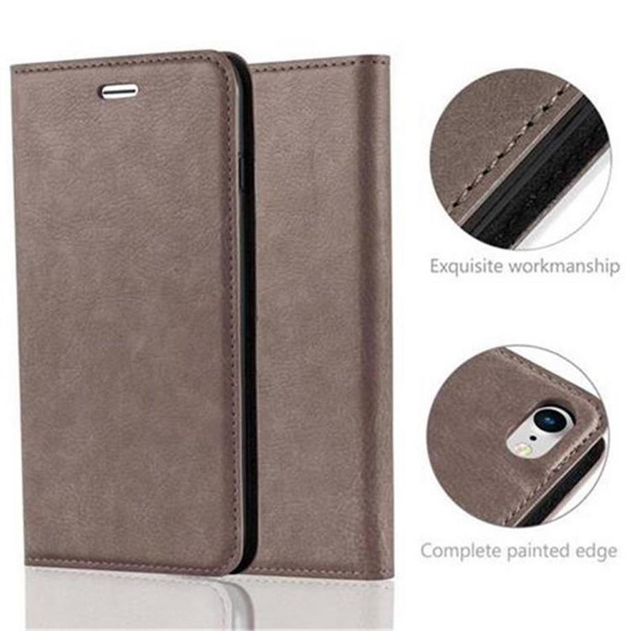 Cadorabo  Housse compatible avec Apple iPhone 7 / 7S / 8 / SE 2020 - Coque de protection avec fermeture magnétique, fonction de support et compartiment pour carte 