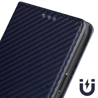 Avizar  Carbon Cover iPhone 15 Plus Schwarzblau 