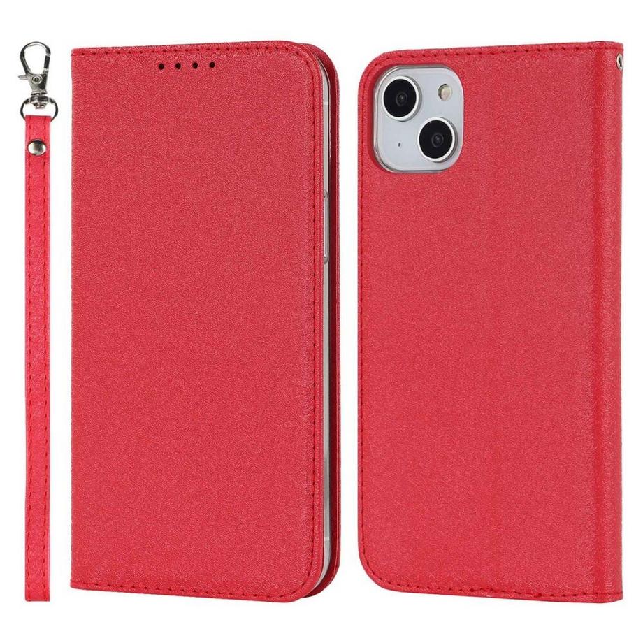 Cover-Discount  iPhone 14 - Silk Texture Flip Case 