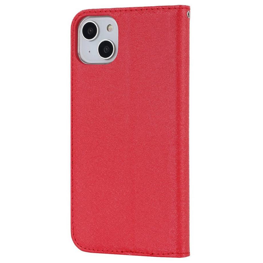 Cover-Discount  iPhone 14 - Silk Texture Flip Case 