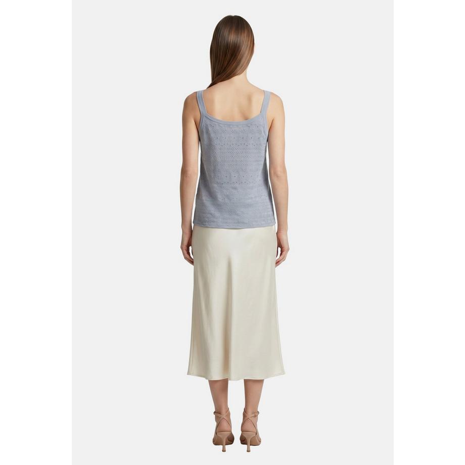 Roberta Rossi Canotta a maglia eyelet  