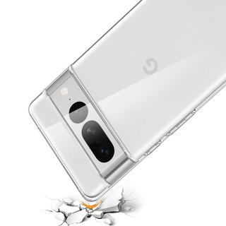 Cover-Discount  Google Pixel 7 Pro - Custodia in gomma siliconica trasparente 