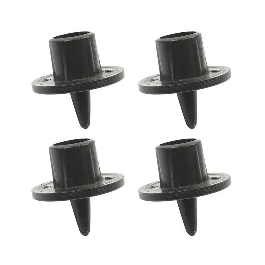 Pricenet  Piede a spillo per palo da tenda 22mm 4 pezzi in blister 