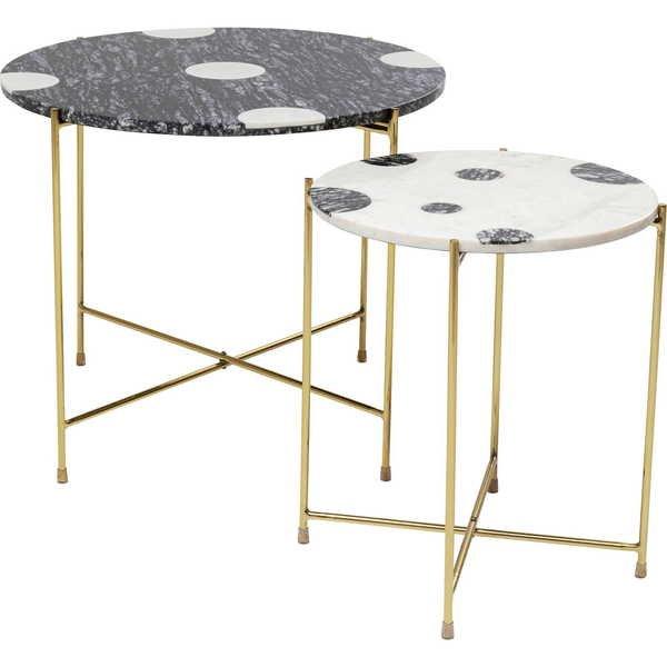 KARE Design Table d'appoint Amba (série de 2)  