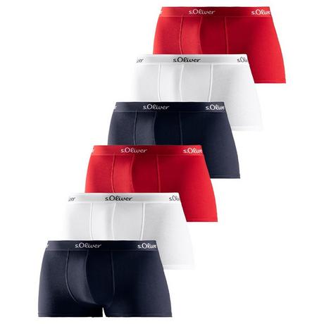 s. Oliver  6er Pack Basic - Retro Short  Pant 