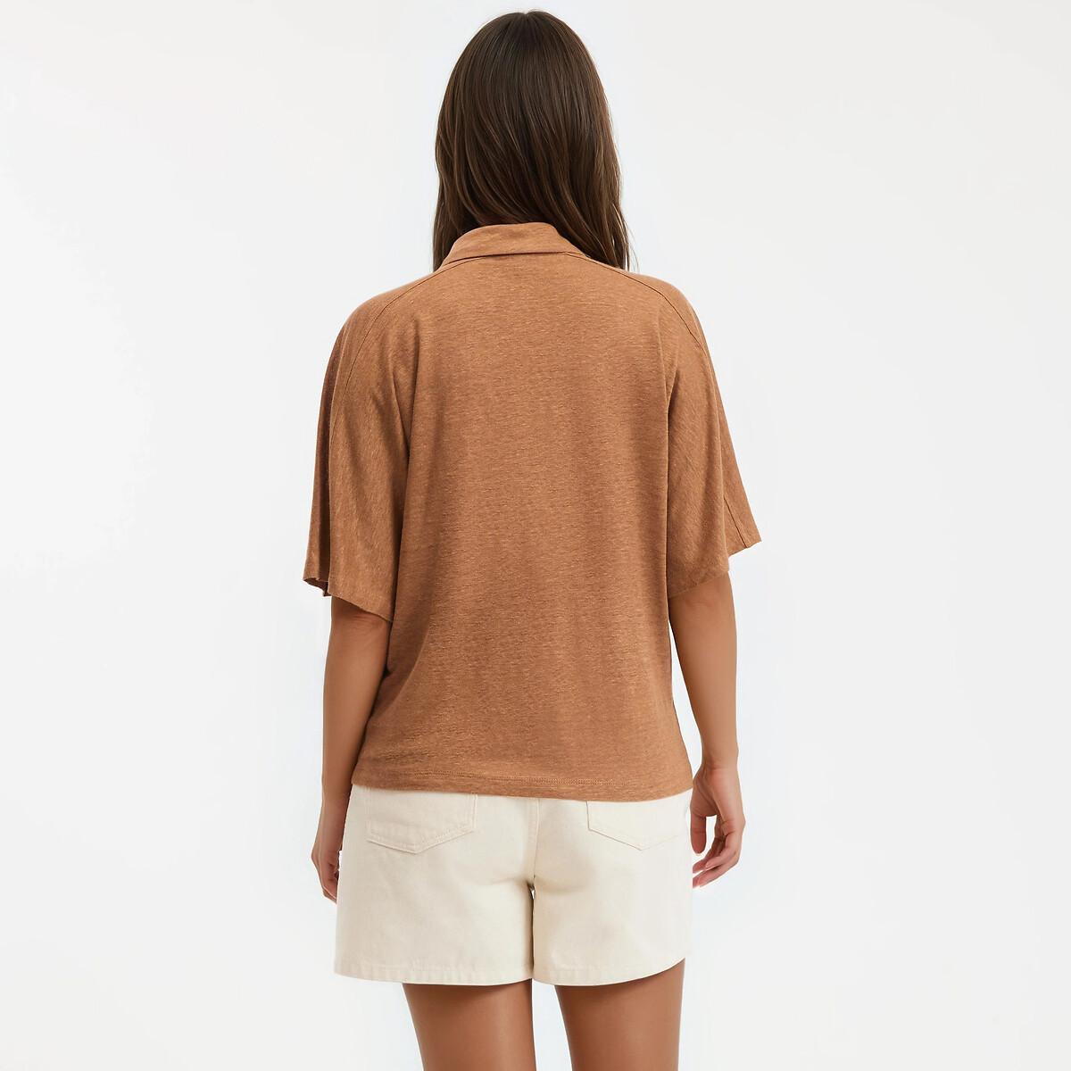 La Redoute Collections Jeansshorts mit hohem Bund  