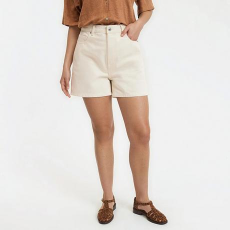 La Redoute Collections Short in denim a vita alta  