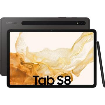 Galaxy Tab S8 (11", 8/128GB, WiFi, 5G) - noir