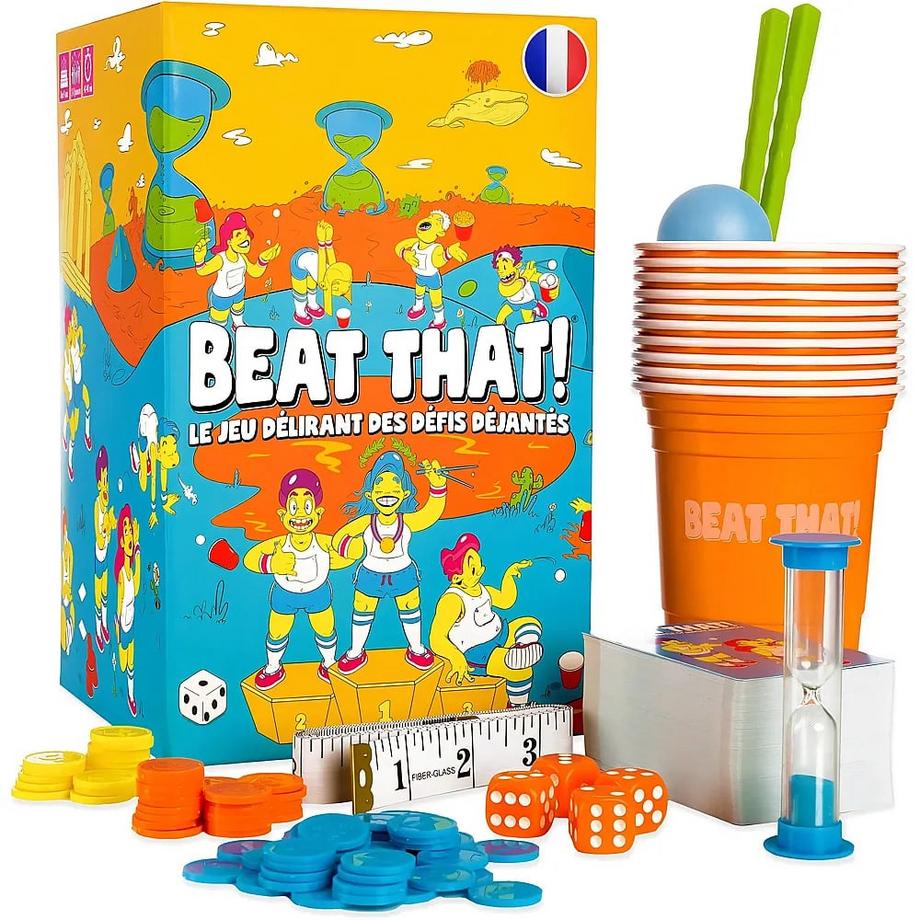 BEAT DAS Partyspiel! Das verrückte Spiel der verrückten Herausforderungen