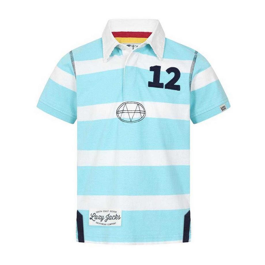 Poloshirt, Rugby, kurzärmlig