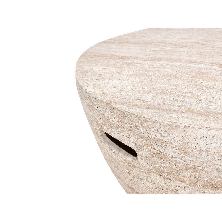 Beliani Table basse en MgO Scandinave VICARELLO  