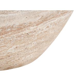 Beliani Couchtisch aus Leichtbeton (MgO) Skandinavisch VICARELLO  