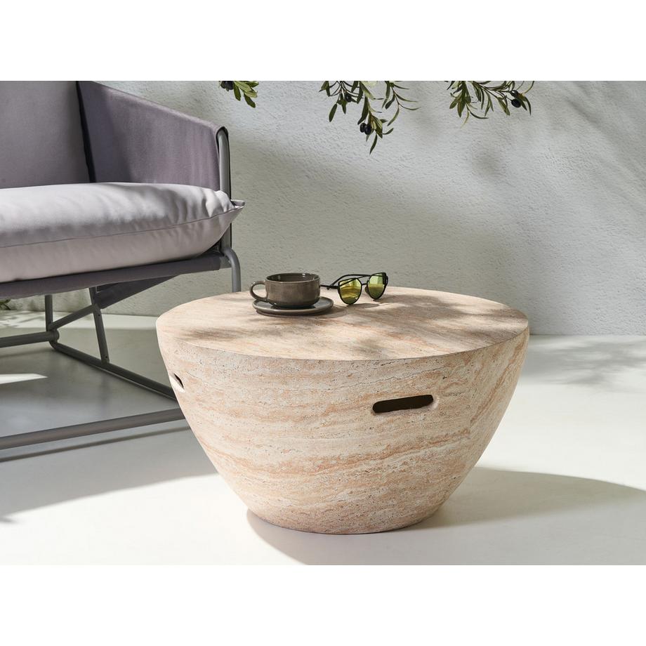 Beliani Table basse en MgO Scandinave VICARELLO  